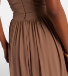 Elie Saab Draped silk pants