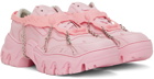 Rombaut Pink Boccacio II Harness Low-Top Sneakers