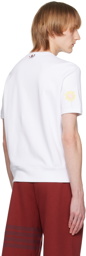 Thom Browne White Flower T-Shirt