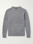 Barbour - Cable-Knit Wool Sweater - Gray