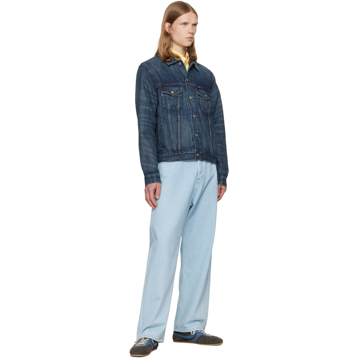 Polo Ralph Lauren Navy Denim Trucker Jacket