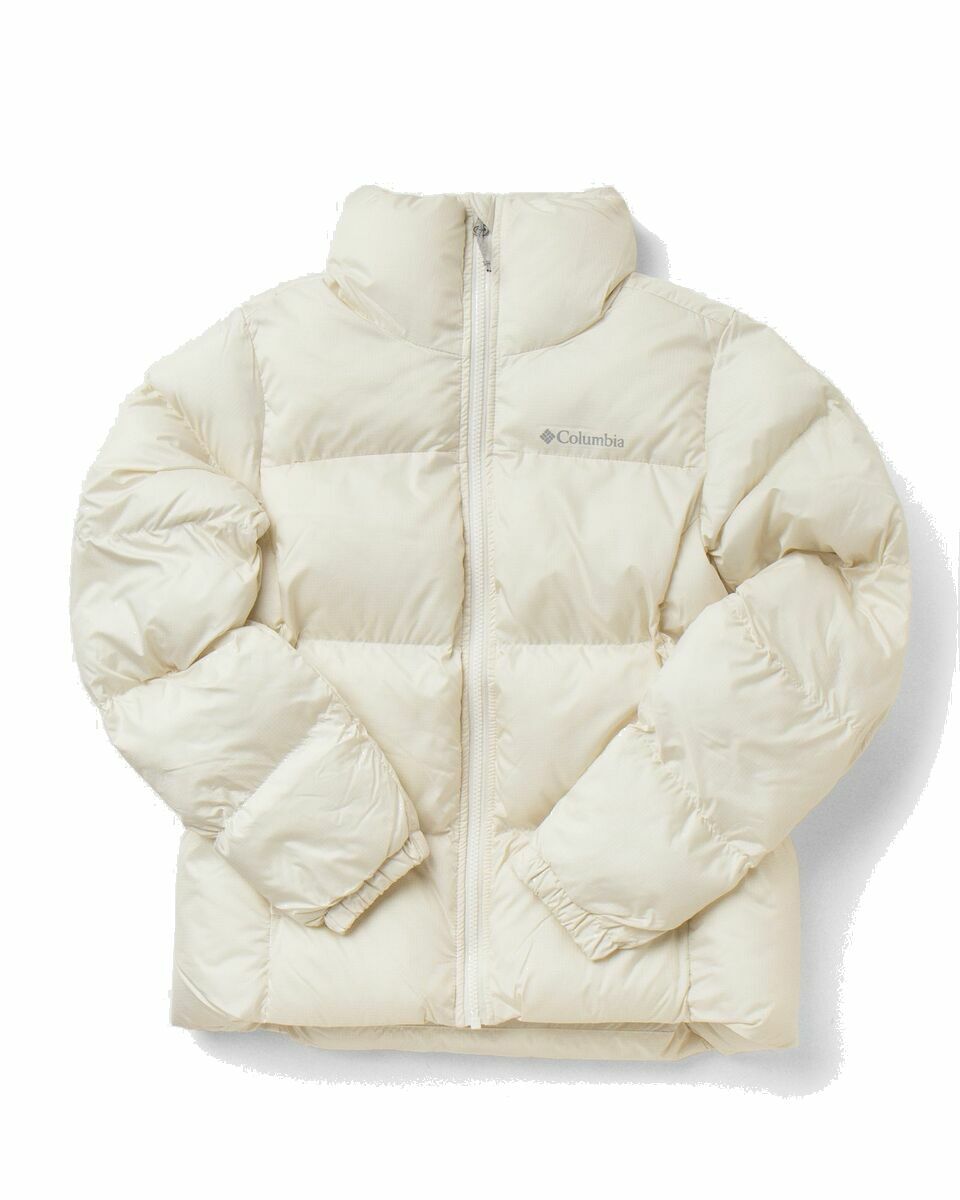 Photo: Columbia Wmns Puffect Jacket White - Womens - Down & Puffer Jackets