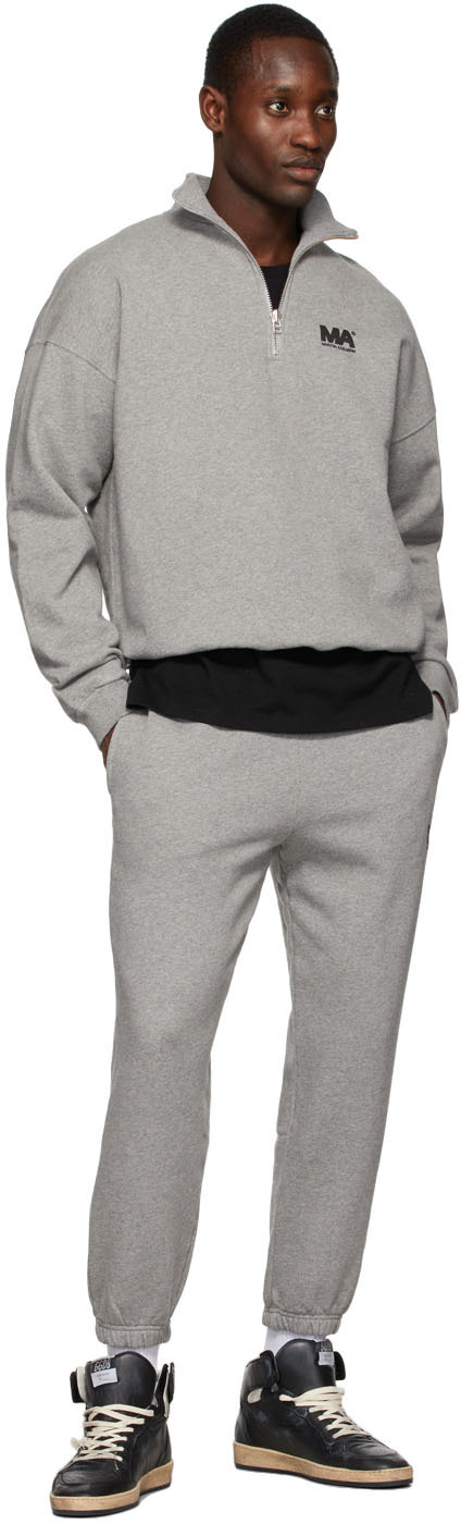 M.A. Martin Asbjørn Grey Logo Lounge Pants