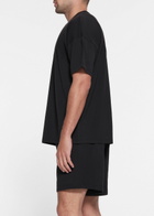 Skims Relaxed Cotton T-shirt Black