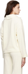 LESET Off-White Teddy Polo