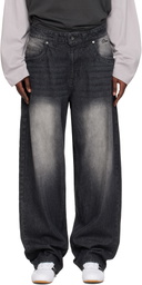 Dime Black Classic Baggy Jeans