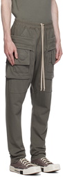 Rick Owens DRKSHDW Gray Creatch Cargo Pants