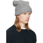 Maison Margiela Gray Wool Beanie