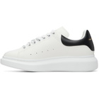 McQueen White & Black Oversized Sneakers