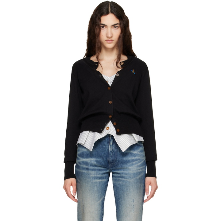 Photo: Vivienne Westwood Black Bea Cropped Cardigan