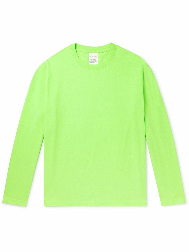 Photo: Stockholm Surfboard Club - Greg Logo-Print Organic Cotton-Jersey T-Shirt - Green