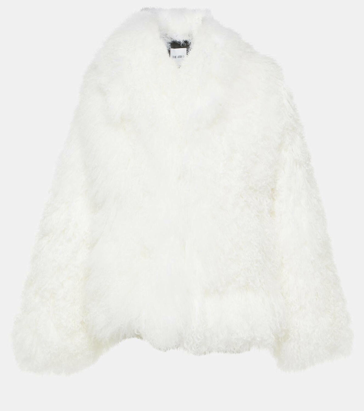 The Attico Faux fur cropped coat