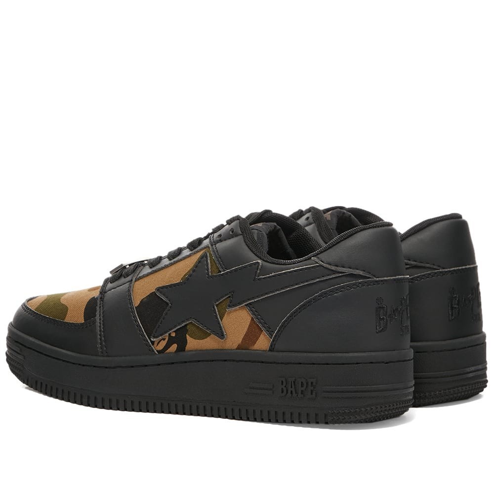 And White Bape Bapesta Bape Air Force Black Bape BAPE STA All