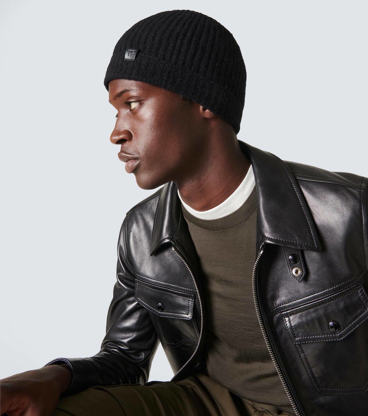 Tom Ford Ribbed-knit cashmere beanie