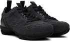 Kiko Kostadinov Black Ostro Canvas Sneakers