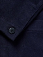 Stòffa - Double-Breasted Cashmere Jacket - Blue