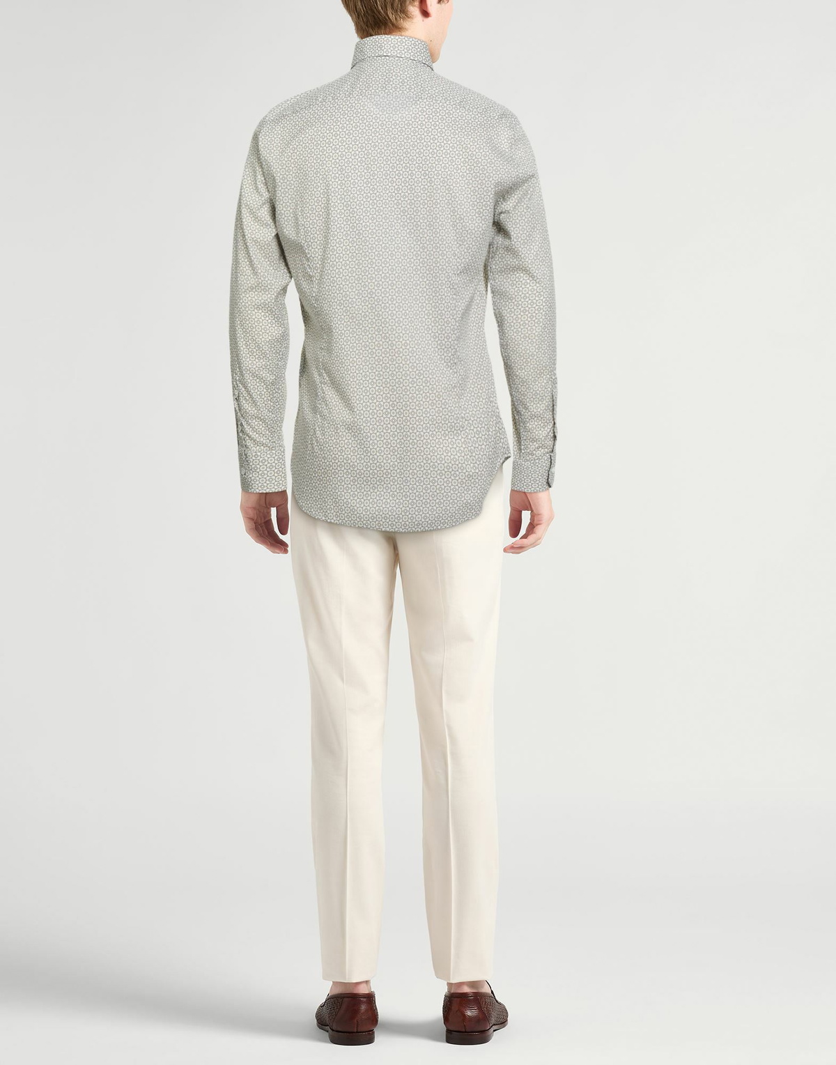Fedeli Mens Shirt Light in Green