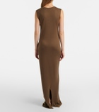 The Row Oiva silk maxi dress