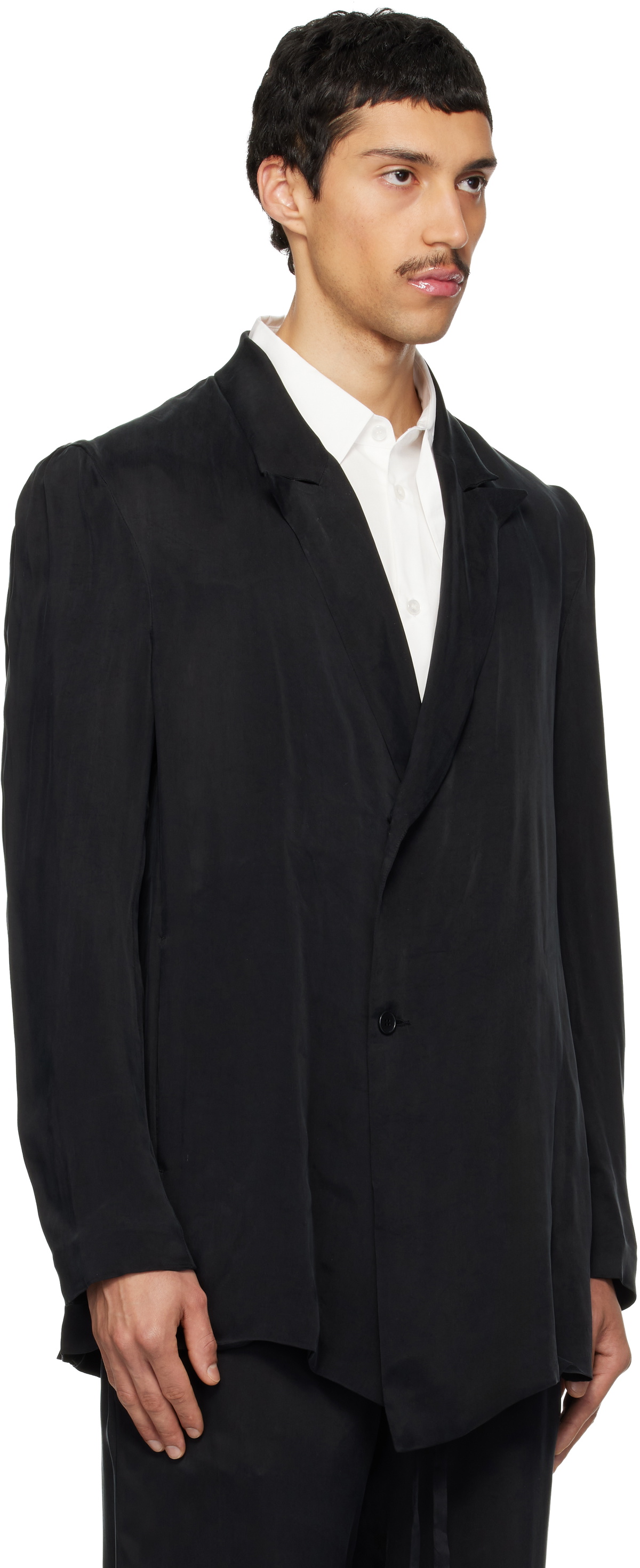 POST ARCHIVE FACTION (PAF) Black Drifter Double Blazer