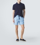 Vilebrequin Cotton-blend terry polo shirt
