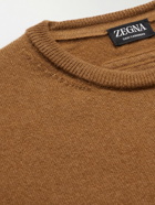 Zegna - Slim-Fit Cashmere Sweater - Brown