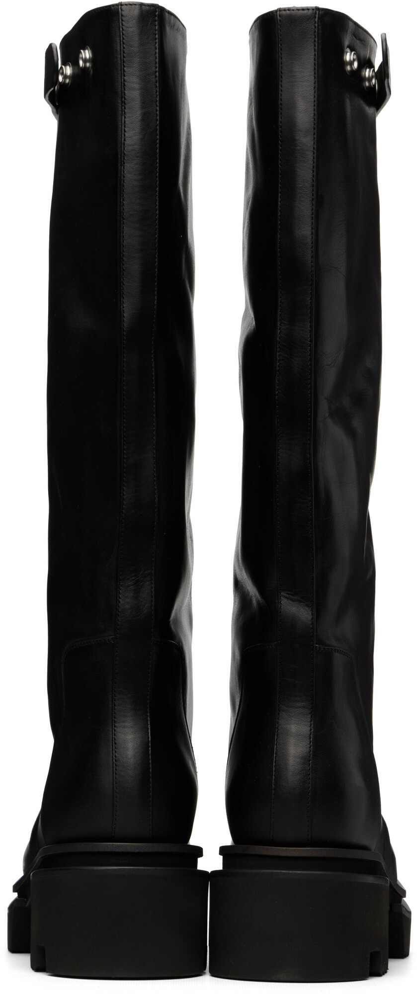 Rick Owens Black Tower Naska Bogun Boots