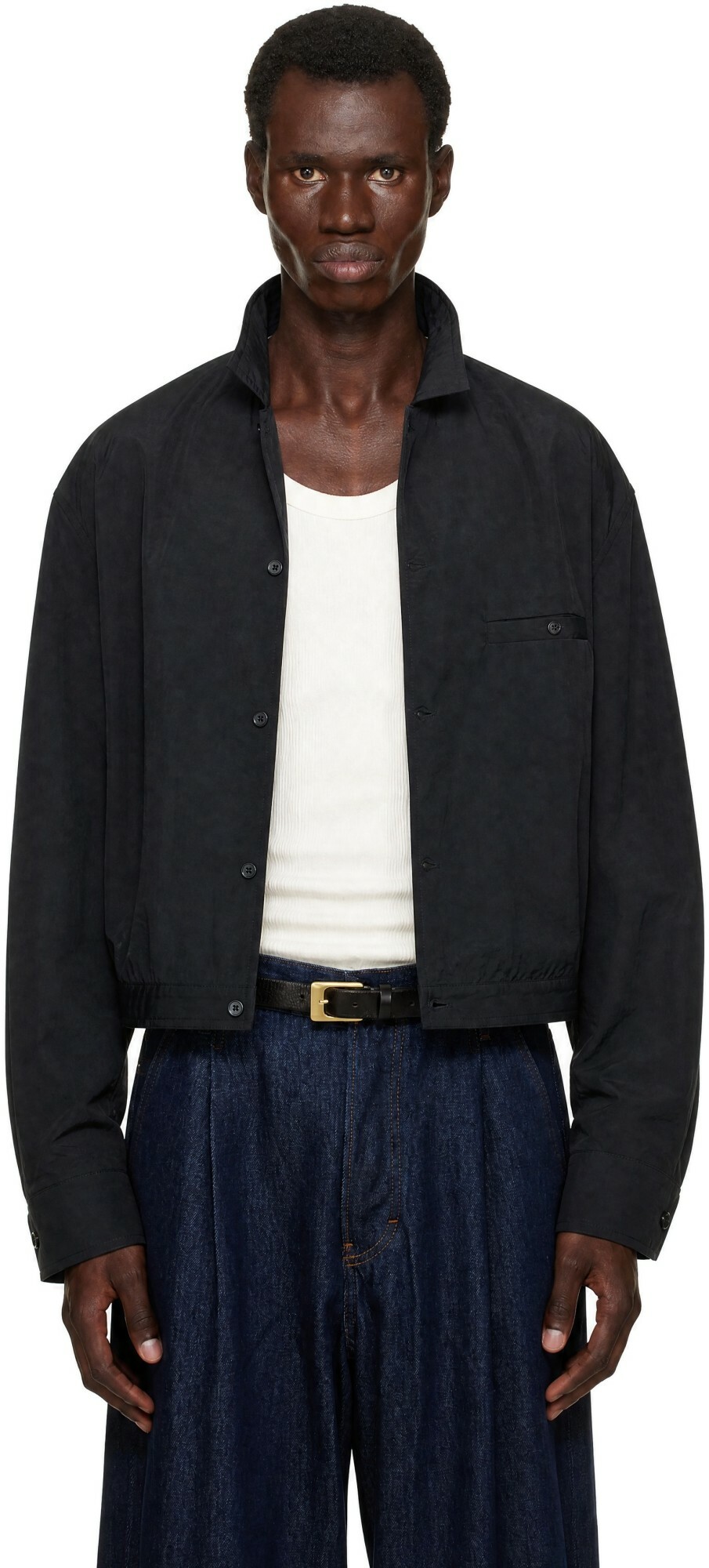 JACQUEMUS Black 'The Curvo' Jacket