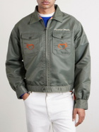 Human Made - Embroidered Nylon Jacket - Green