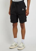 Amiri MA Logo Jersey Cargo Shorts Black