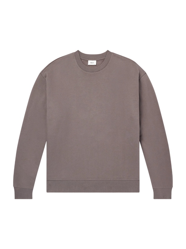Photo: NN07 - David 3014 Organic Cotton Sweater - Brown