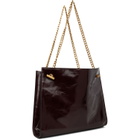Versace Burgundy Medium Calf Leather Bag
