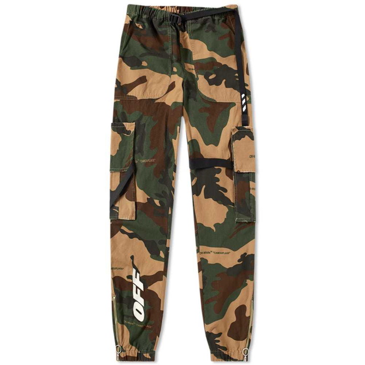 Photo: Off-White Parachute Cargo Pant Green