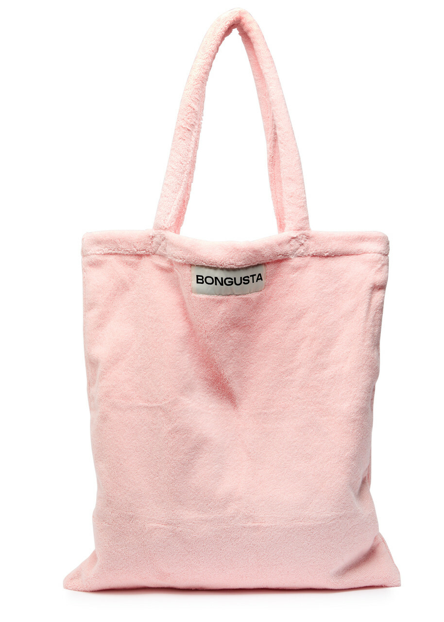 Bongusta Naram Striped Terry Tote - Light Pink - One Size