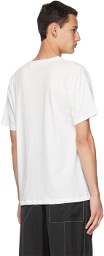 Isabel Benenato White Graphic T-Shirt