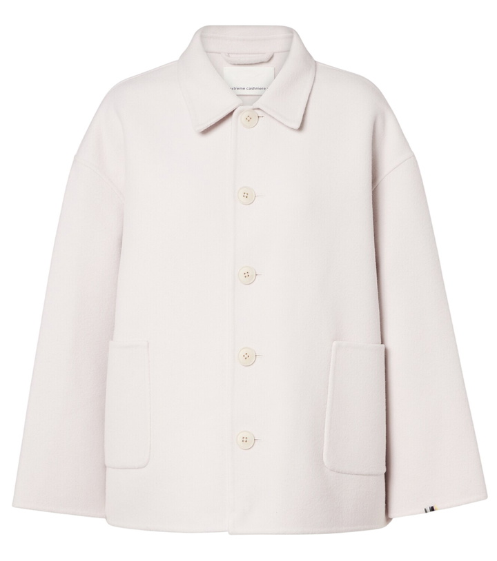 Photo: Extreme Cashmere Maker wool and cashmere jacket