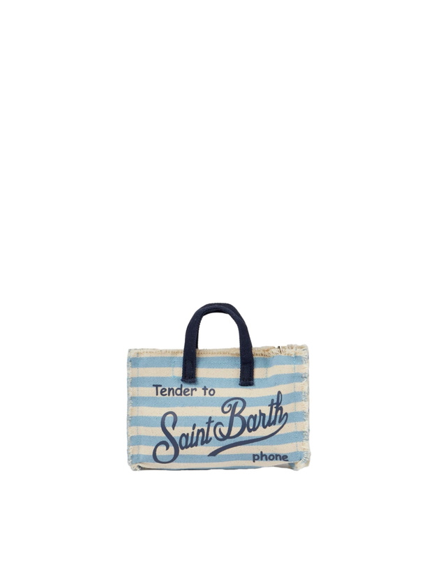 Photo: MC2 Saint Barth Phone Holder Bag With Striped Print
