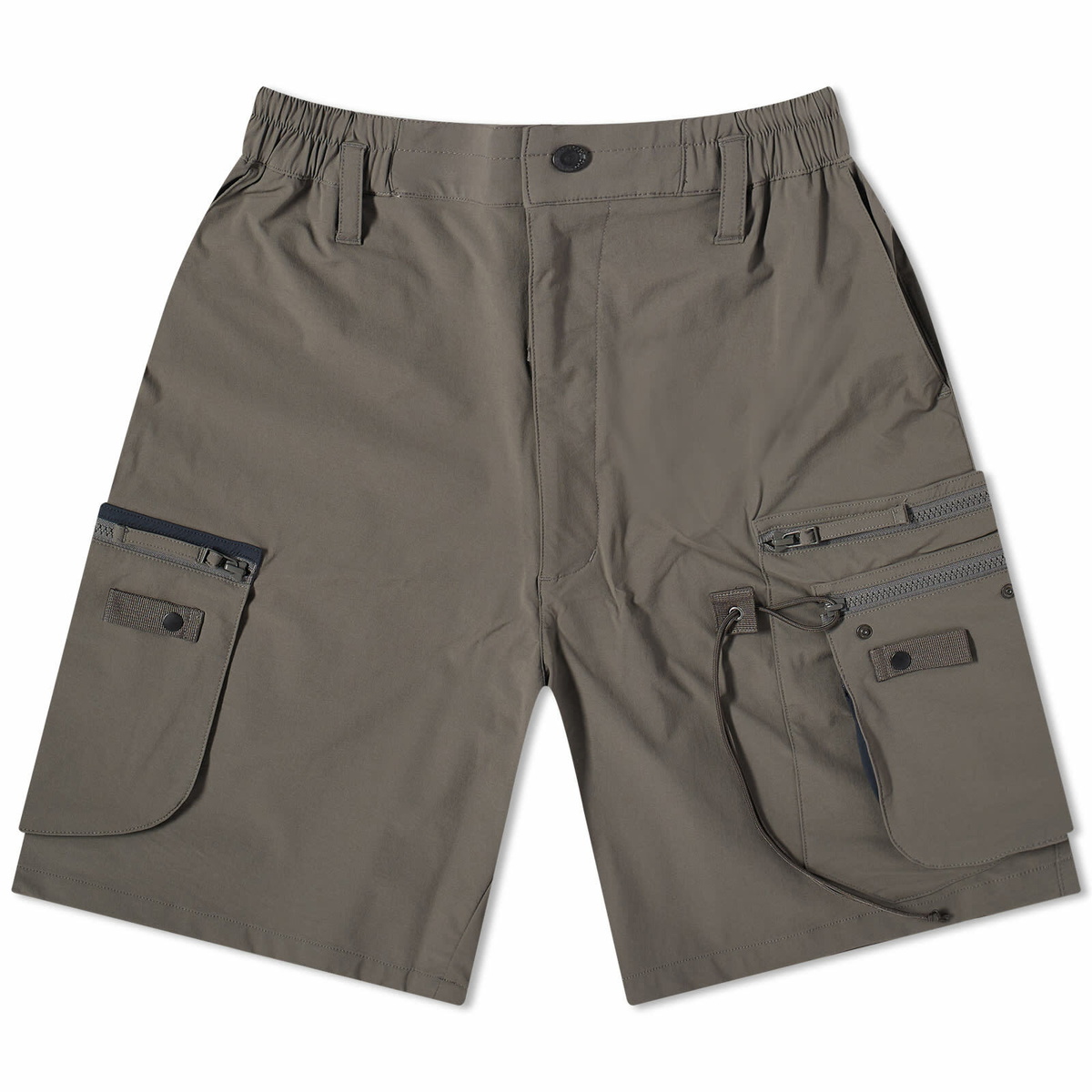 Utility Track Shorts in Sand