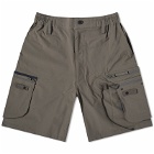 GOOPiMADE Men's x master-piece MGear-S 4D Drawstring-Bag Shorts in Sand