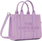 Marc Jacobs Purple 'The Leather Crossbody' Tote