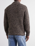 Altea - Wool-Blend Zip-Up Cardigan - Neutrals