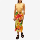 House Of Sunny Women's Some Fruits Wrap Skirt in Multi