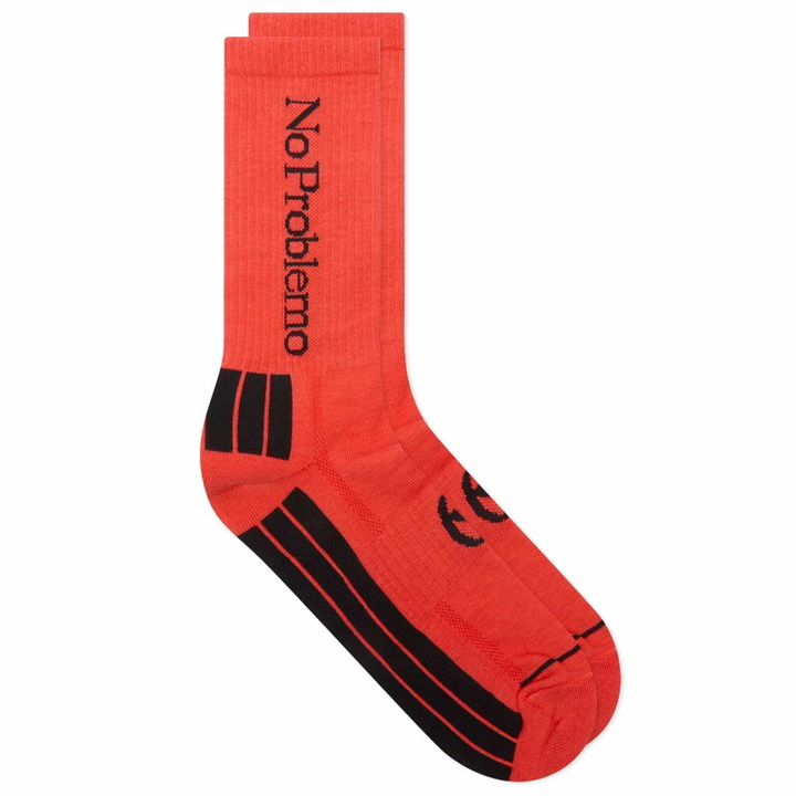 Photo: No Problemo Women's Socks in Coral 