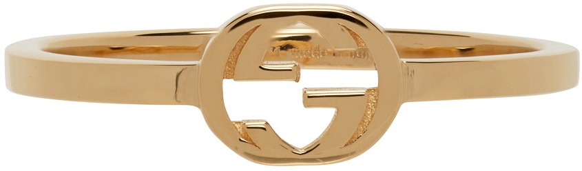 Gucci Gold Interlocking G Ring