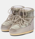 Moon Boot Icon Low Glance satin snow boots