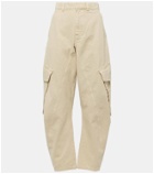 JW Anderson Cotton barrel-leg cargo pants