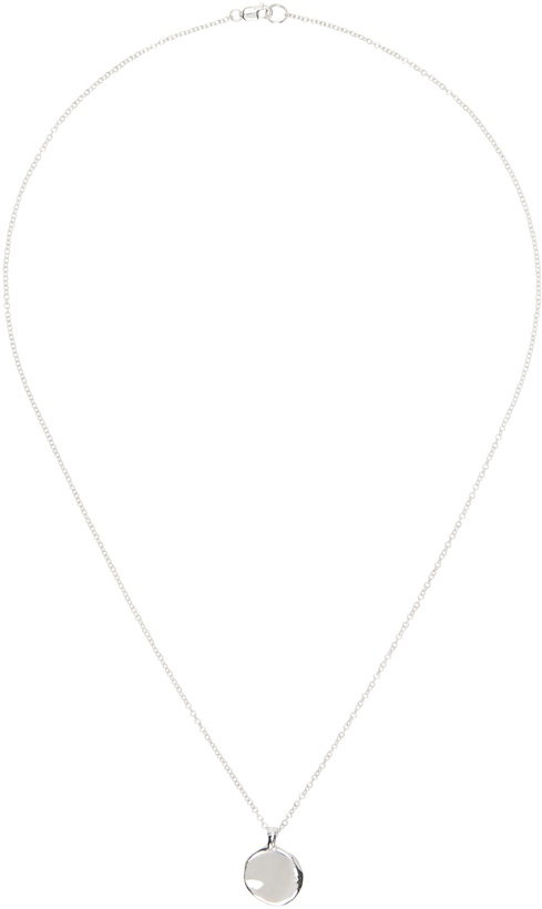 Photo: FARIS Silver Dime Pendant Necklace