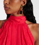 Balmain Perfume PB pendant earrings