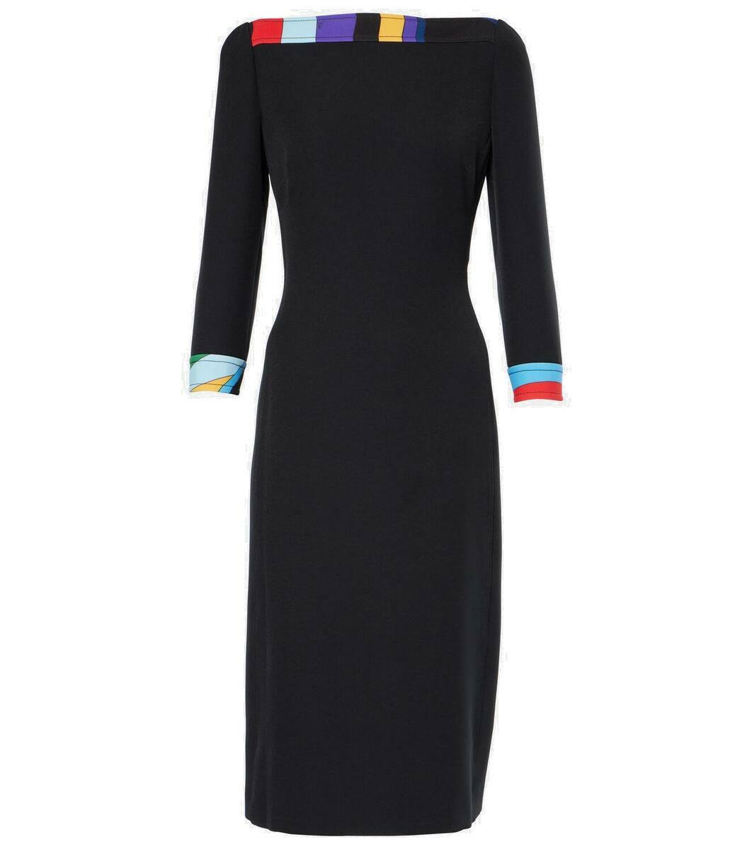 Pucci Printed jersey midi dress Emilio Pucci
