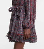Ulla Johnson Eleni floral silk minidress
