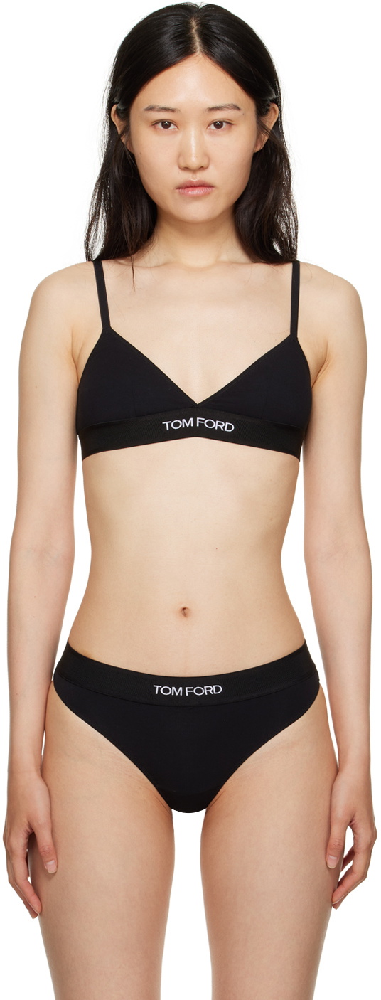 TOM FORD Black Modal Signature Bra TOM FORD